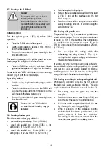 Preview for 28 page of Mafell KSS40 18 M bl Operating Instructions Manual