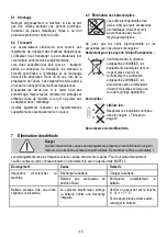 Preview for 43 page of Mafell KSS40 18 M bl Operating Instructions Manual