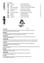 Mafell LO 65 Ec Original Operating Instructions preview