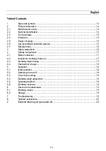 Preview for 5 page of Mafell LS 103 EC Translation Of The Original Operating Instructions