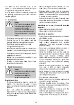 Preview for 8 page of Mafell LS 103 EC Translation Of The Original Operating Instructions