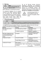 Preview for 10 page of Mafell MHU 82 Translation Of The Original Operating Instructions