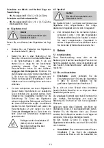 Предварительный просмотр 13 страницы Mafell MKS 130 Ec Translation Of The Original Operating Instructions