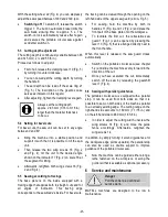 Preview for 21 page of Mafell MKS 145 Ec Original Operating Instructions And Spare Parts List