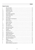 Предварительный просмотр 4 страницы Mafell MKS 165 Ec Original Operating Instructions