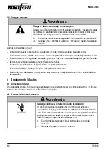 Preview for 60 page of Mafell MKS130Ec Operating/Safety Instructions Manual