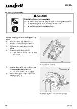 Preview for 16 page of Mafell MKS185Ec Operating/Safety Instructions Manual