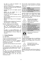 Предварительный просмотр 10 страницы Mafell MS 55 / 36 V Original Operating Instructions