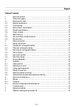 Предварительный просмотр 16 страницы Mafell MS 55 / 36 V Original Operating Instructions