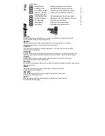 Mafell P1CC Series Operating Instructions And Spare Parts List preview