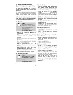 Preview for 10 page of Mafell P1CC Series Operating Instructions And Spare Parts List