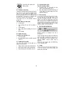 Preview for 22 page of Mafell P1CC Series Operating Instructions And Spare Parts List