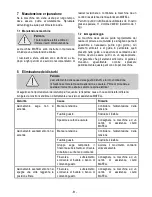 Preview for 61 page of Mafell pss 3100 se Original Operating Instructions And Spare Parts List