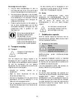 Preview for 75 page of Mafell pss 3100 se Original Operating Instructions And Spare Parts List