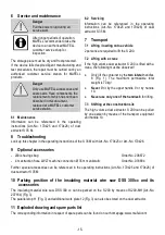 Preview for 15 page of Mafell S 200 Translation Of The Original Operating Instructions