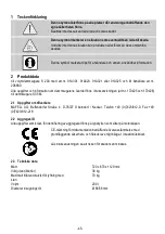 Предварительный просмотр 45 страницы Mafell S 200 Translation Of The Original Operating Instructions