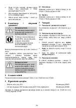 Предварительный просмотр 64 страницы Mafell S 200 Translation Of The Original Operating Instructions