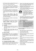 Preview for 20 page of Mafell S 25 L Original Operating Instructions