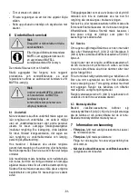 Preview for 81 page of Mafell S 25 L Original Operating Instructions