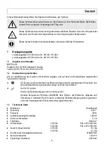 Preview for 5 page of Mafell S 25 M Original Operating Instructions