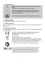 Preview for 6 page of Mafell S 35 M-CH Translation Of The Original Operating Instructions