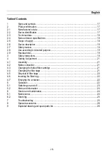 Предварительный просмотр 16 страницы Mafell S 35 M-CH Translation Of The Original Operating Instructions