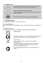 Предварительный просмотр 62 страницы Mafell UVA 115 E Original Operating Instructions