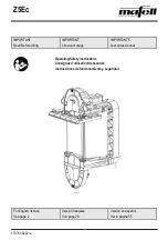 Mafell Z5Ec Operating/Safety Instructions Manual preview