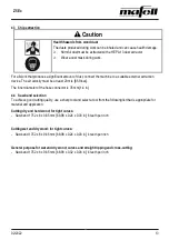 Preview for 13 page of Mafell Z5Ec Operating/Safety Instructions Manual