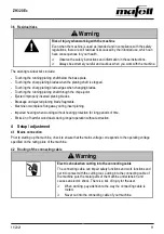 Preview for 11 page of Mafell ZH320 Ec Operating/Safety Instructions Manual