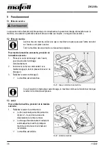 Preview for 36 page of Mafell ZH320 Ec Operating/Safety Instructions Manual