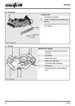 Preview for 46 page of Mafell ZH320 Ec Operating/Safety Instructions Manual