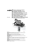 Mafell ZS 260 E Operating Instructions Manual preview