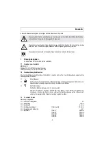 Preview for 5 page of Mafell ZS 260 E Operating Instructions Manual