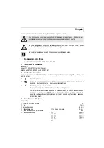 Preview for 24 page of Mafell ZS 260 E Operating Instructions Manual