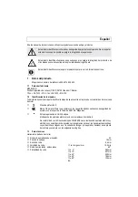 Preview for 54 page of Mafell ZS 260 E Operating Instructions Manual