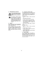 Preview for 62 page of Mafell ZS 260 E Operating Instructions Manual