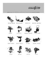 Preview for 64 page of Mafell ZS 260 E Operating Instructions Manual