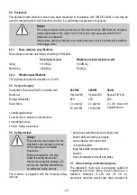 Preview for 9 page of Mafell ZSX Ec Translation Of The Original Operating Instructions