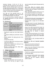 Предварительный просмотр 9 страницы Mafell ZSX-TWIN Ec Operating Instructions Manual