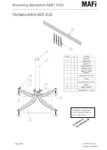 Предварительный просмотр 1 страницы MAFI 4120 Description