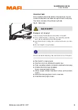 Предварительный просмотр 57 страницы MAFI MT 25 Maintenance Manual