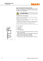 Предварительный просмотр 60 страницы MAFI MT 25 Maintenance Manual