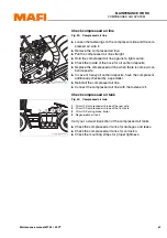 Предварительный просмотр 69 страницы MAFI MT 25 Maintenance Manual