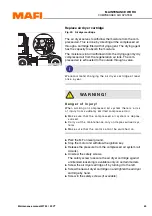 Предварительный просмотр 71 страницы MAFI MT 25 Maintenance Manual