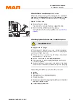 Предварительный просмотр 75 страницы MAFI MT 25 Maintenance Manual