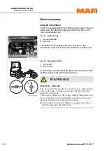 Предварительный просмотр 82 страницы MAFI MT 25 Maintenance Manual