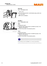 Предварительный просмотр 38 страницы MAFI MT 25 Operating Manual