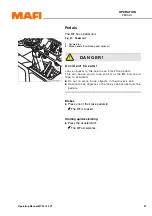 Предварительный просмотр 49 страницы MAFI MT 25 Operating Manual