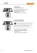 Предварительный просмотр 54 страницы MAFI MT 25 Operating Manual